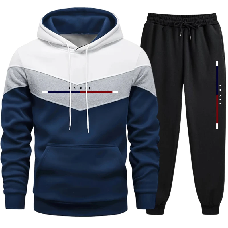 Winter Clothing Outdoor - Hot Sales Men's Tracksuit Casual Tricolor