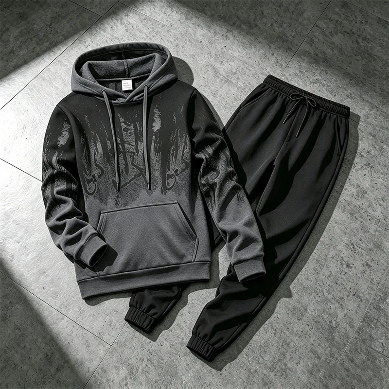 Winter Clothing Outdoor - Autumn Winter Men's Hoodies Tracksuit Casual