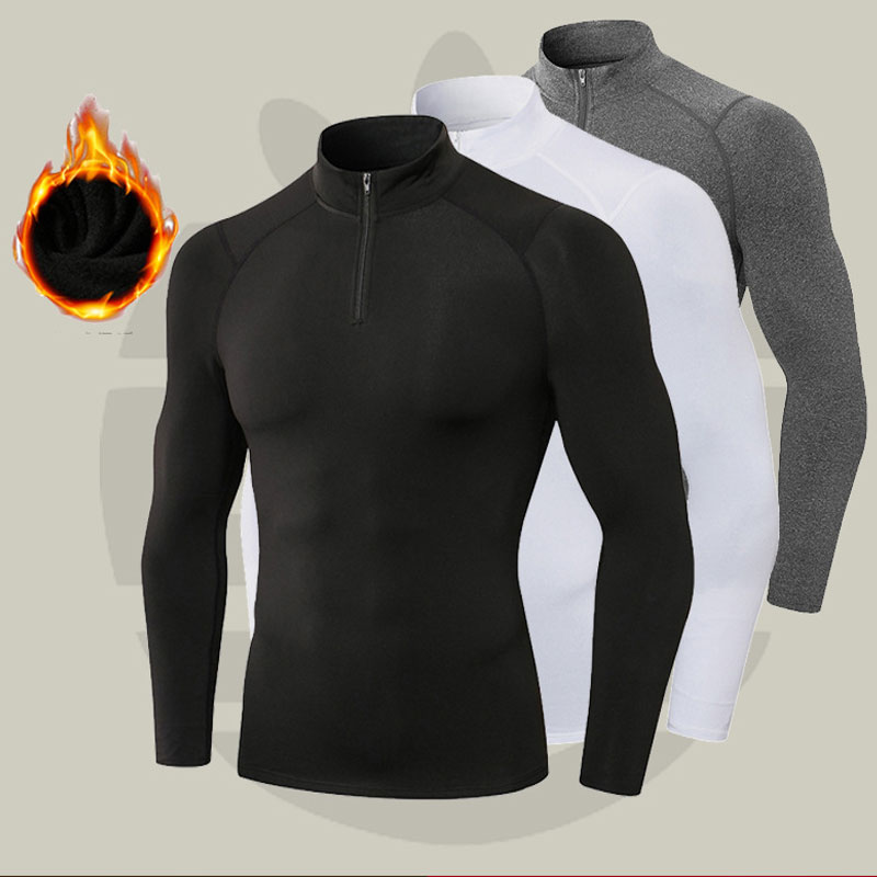 Thermal Base Layer - Men's Thermal Compression Shirts Long Sleeve