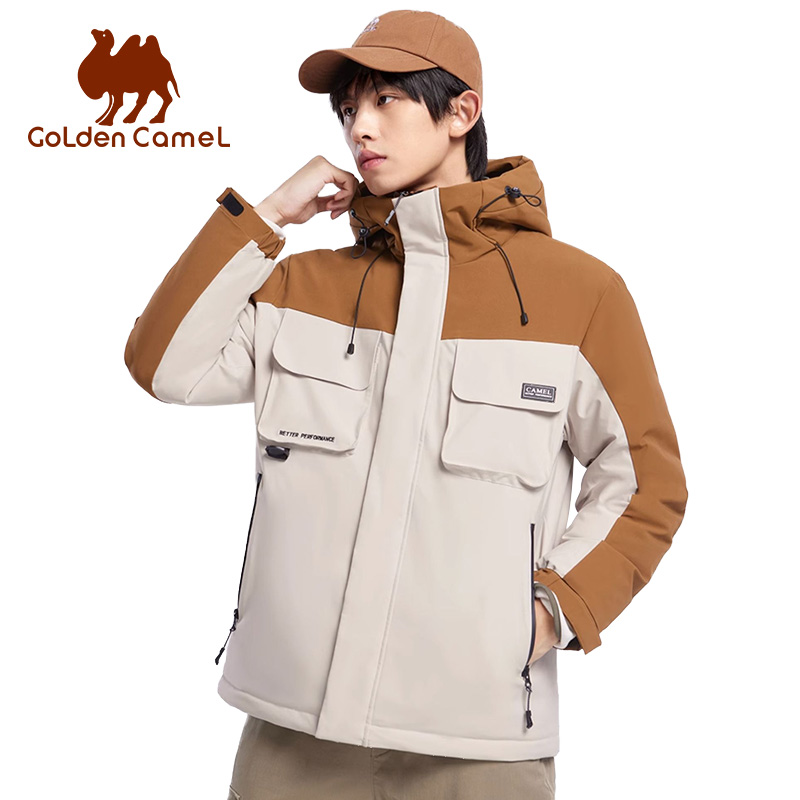 Windproof Jacket Softshell - GOLDEN CAMEL Hiking Jackets Women Fleece
