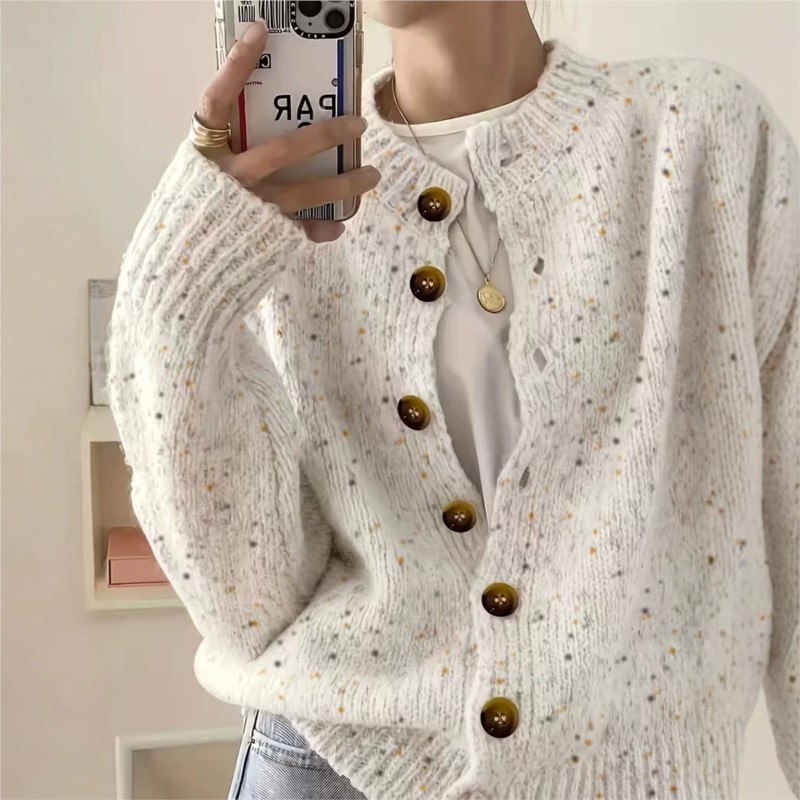 Jack Winter Clothing - Women's Sweater Jacke Spring Casual Breasted