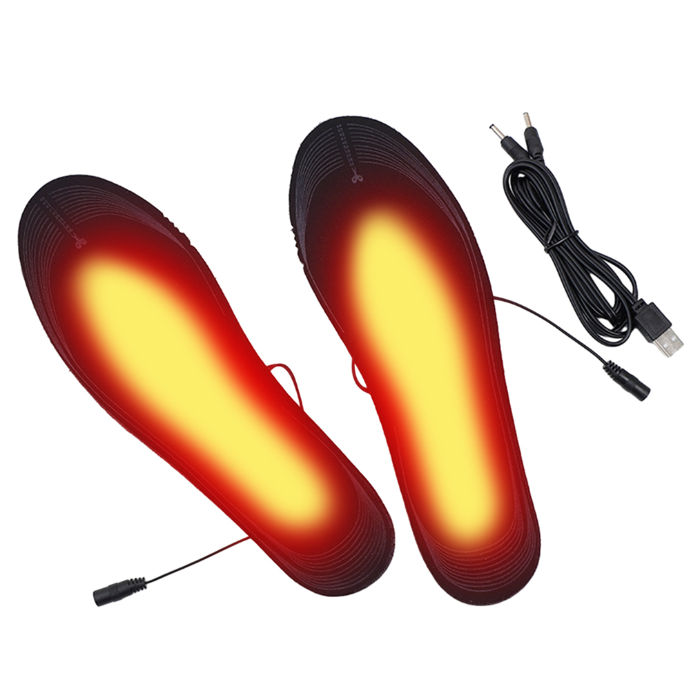 Heated Insole Rechargeable - Unisex Electric Foot Warmer Adjustable Temperature
