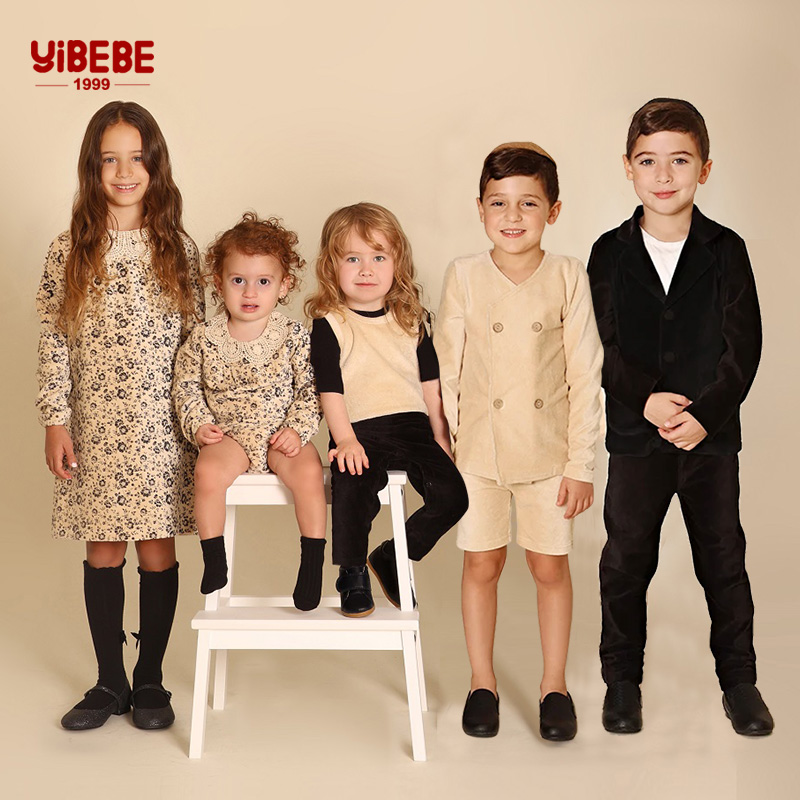 Winter Clothing For Boys - AA-Family Clothing Corduroy Elegant Set Boys