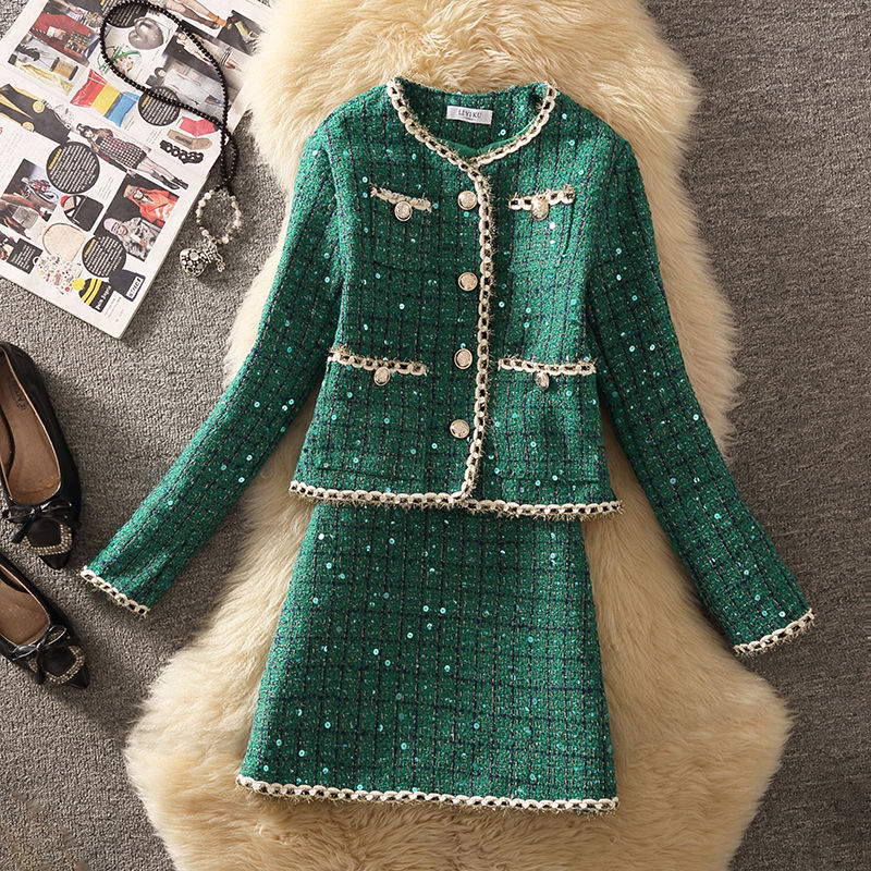 Jack Winter Clothing - Women Winter Elegant Vintage Tweed Fragrant