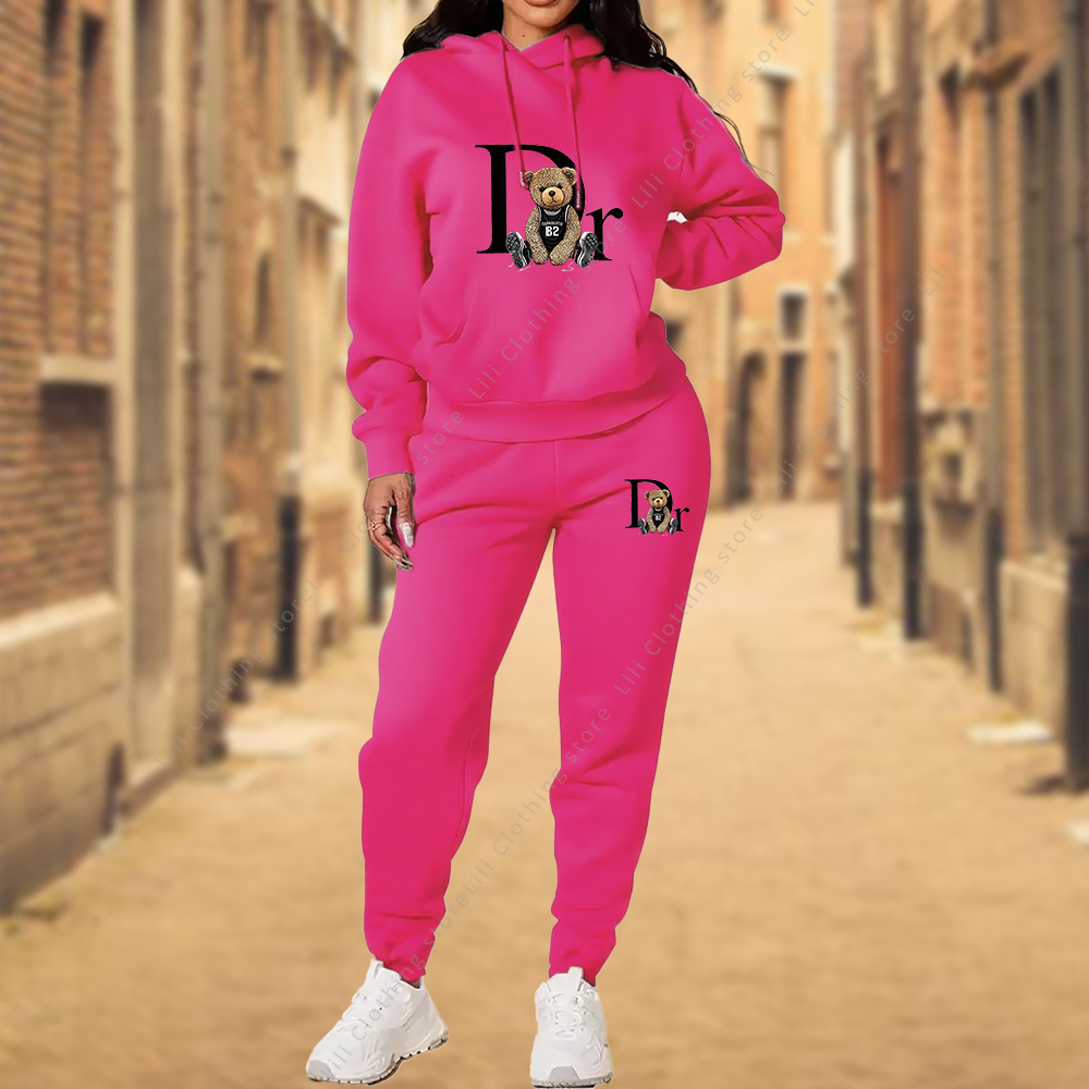 Winter Clothing Factory Outlet - Women's TrackSuit Aesthetic Designer Clothes High