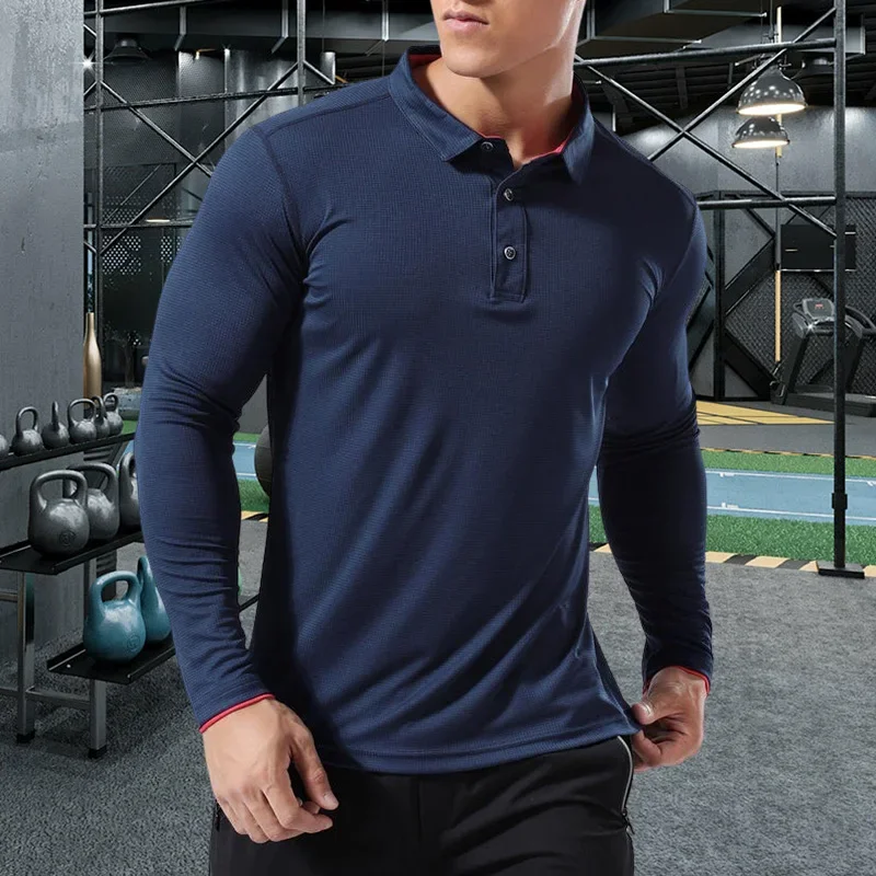 Men Running Sport Shirts Tops  - Winter Clothing Items ulasan dan harga
