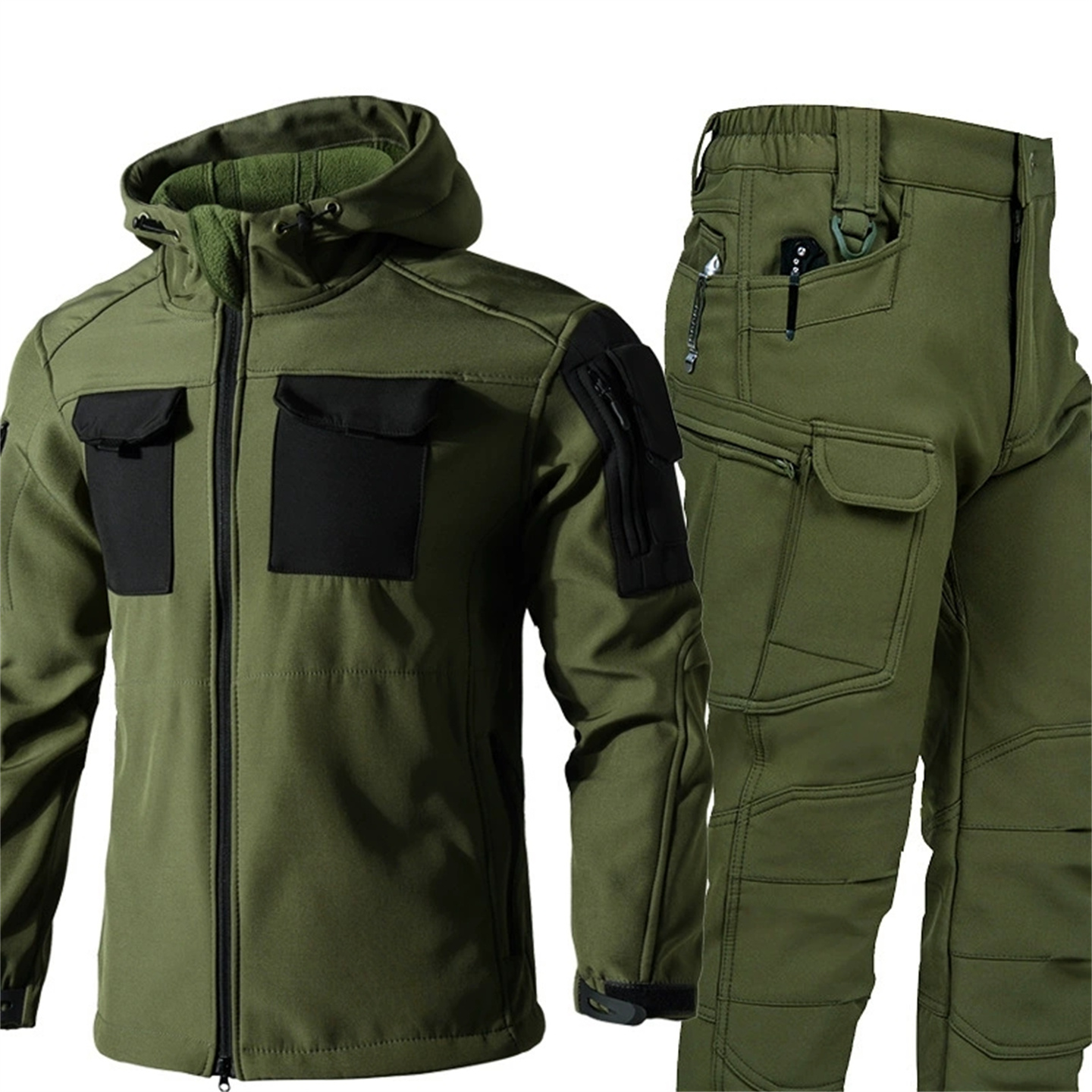 Winter Outdoor Thermal Soft Sh - Windproof Jacket Softshell ulasan dan harga