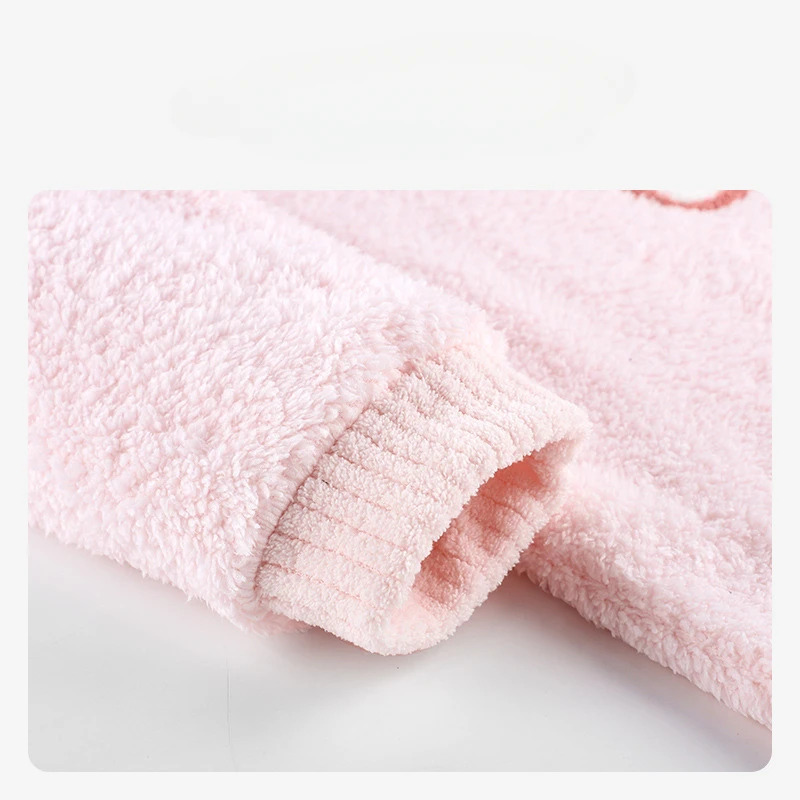 Pink Bowknot Pajamas Long Slee - Winter Clothing For Woman ulasan dan harga
