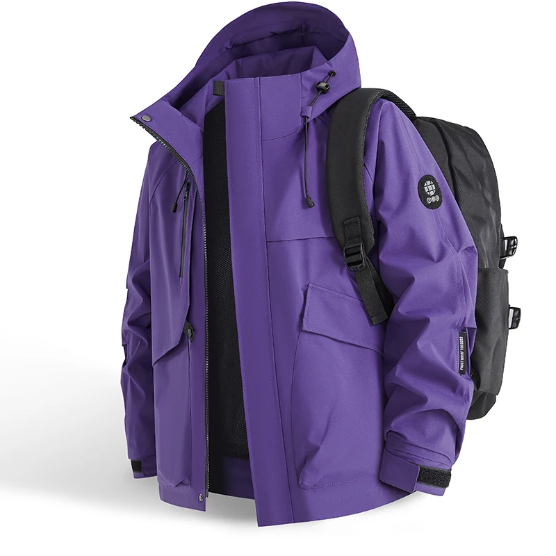 Waterproof Jacket Men Outdoor  - Windproof Jacket Softshell ulasan dan harga
