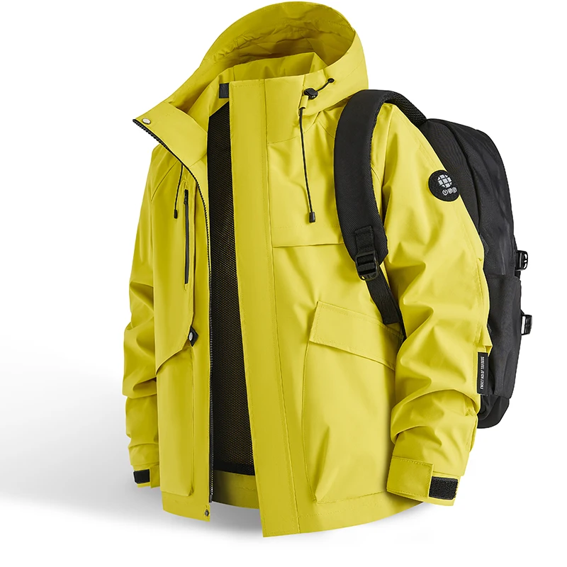 Waterproof Jacket Men Outdoor  - Windproof Jacket Softshell ulasan dan harga