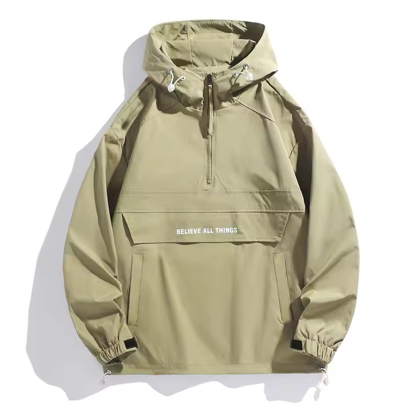 2026 CASKYTE Men Hiking Jacket - Windproof Jacket Softshell ulasan dan harga