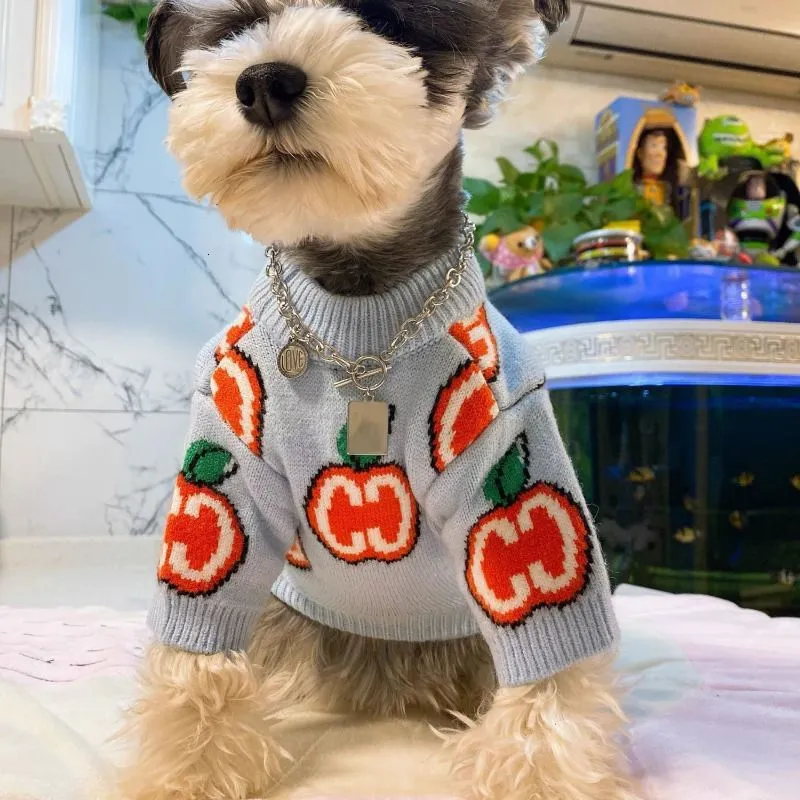 Letter Sweater Pet Dog Clothes - Winter Clothing For Boys ulasan dan harga
