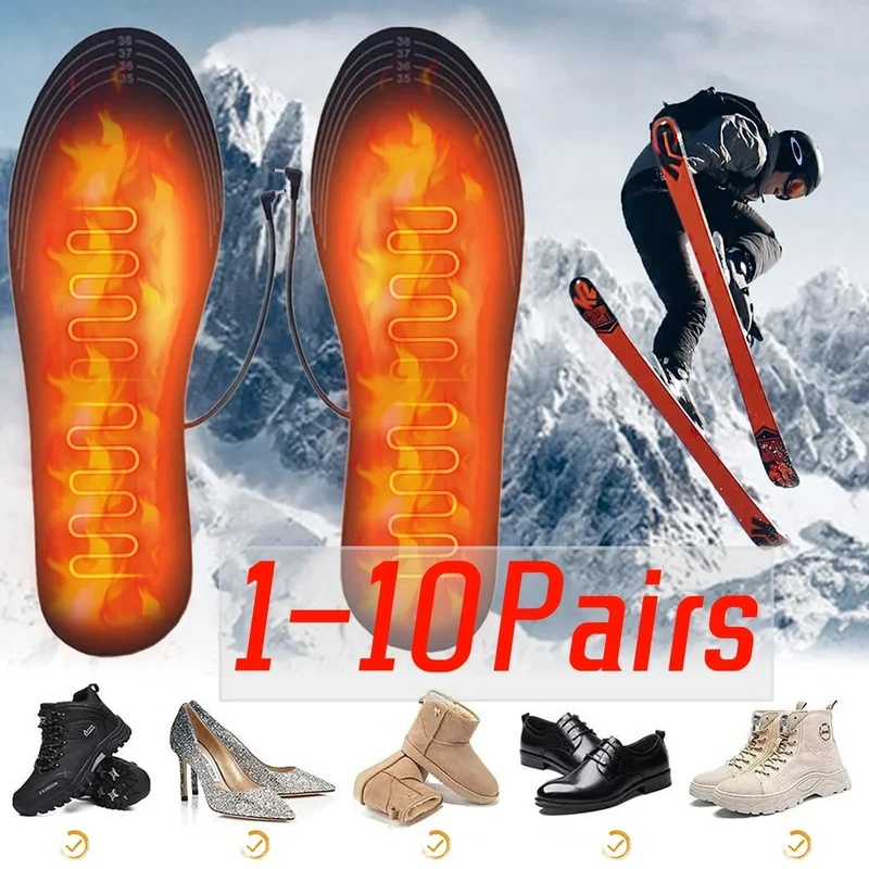 USB Heated Shoe Insoles Electr - Heated Insole Rechargeable ulasan dan harga