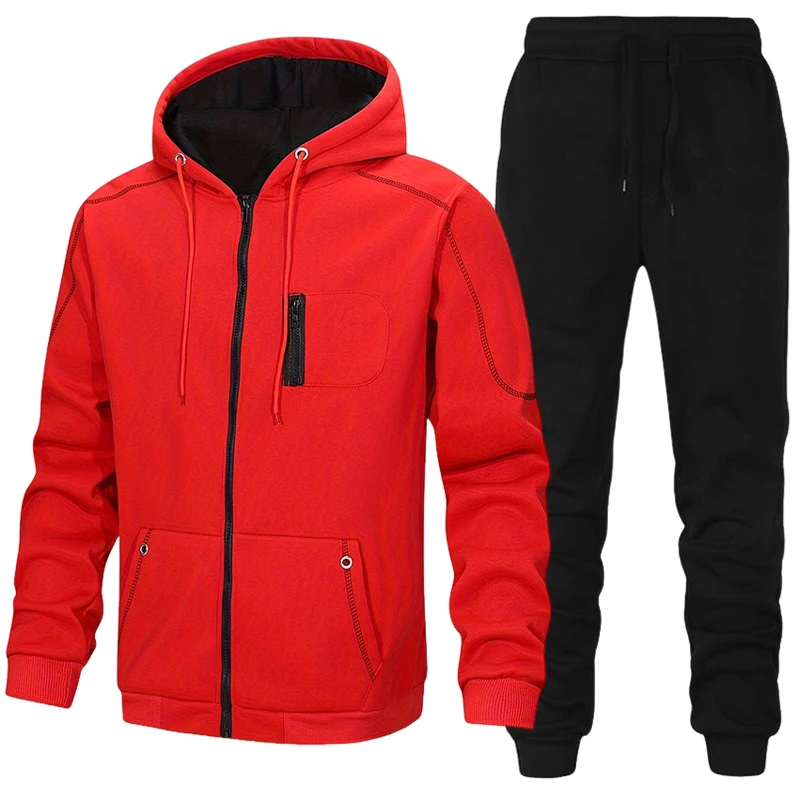 Fashion Men's Tracksuit Casual - Winter Clothing Outdoor ulasan dan harga