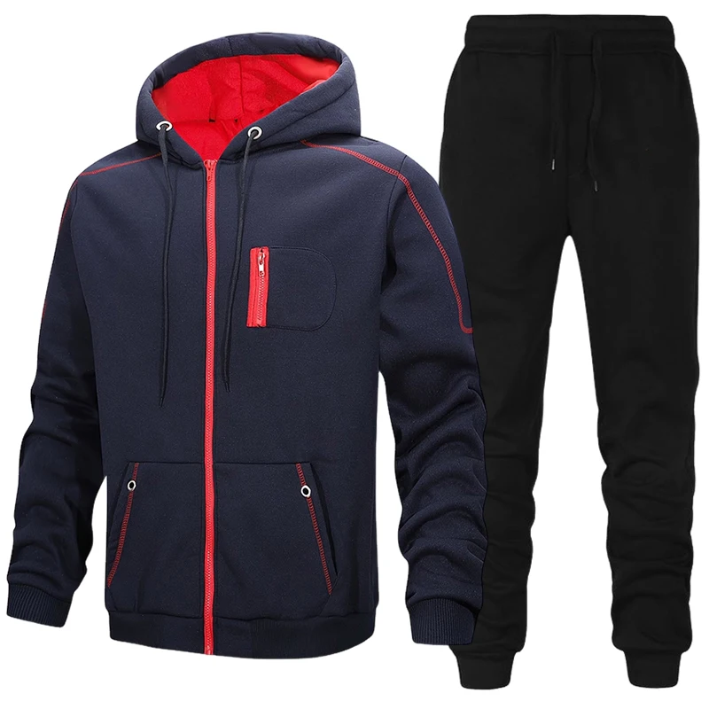 Fashion Men's Tracksuit Casual - Winter Clothing Outdoor ulasan dan harga