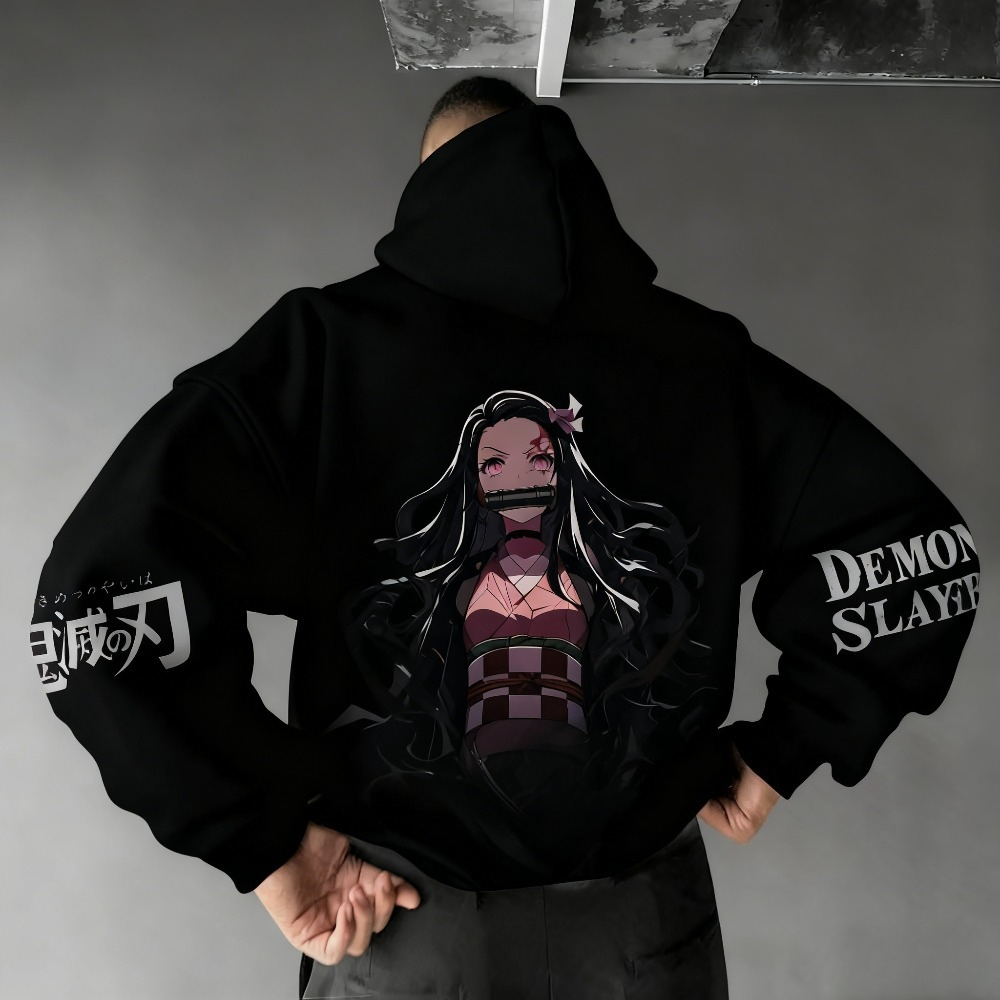 Demon Slayer Men's Hoodie Swea - Winter Clothing For Boys ulasan dan harga