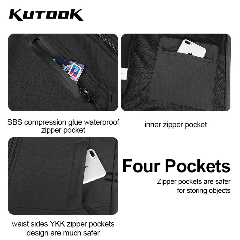 KUTOOK Men's Hiking Jacket Fle - Windproof Jacket Softshell ulasan dan harga