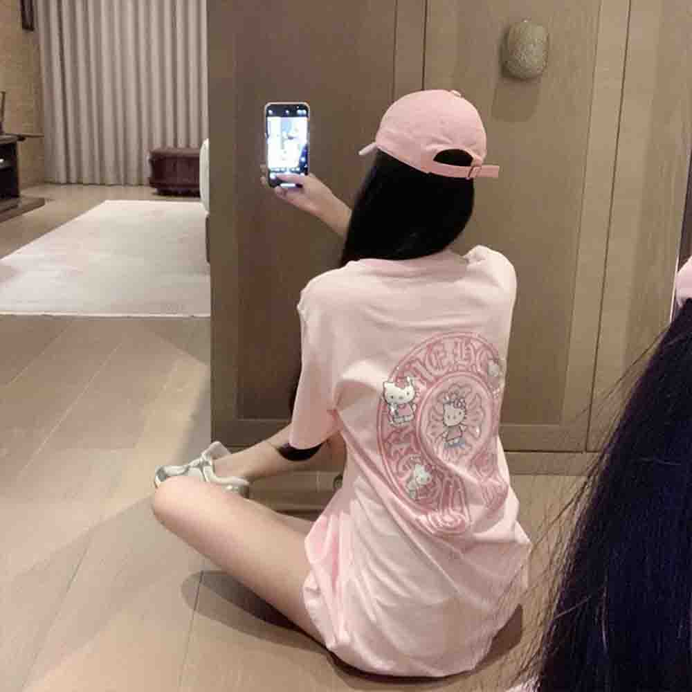 Korean Version Hello Kittys Di - Winter Clothing For Woman ulasan dan harga