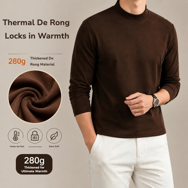 Men's 280g Double-Sided De Ron - Thermal Base Layer ulasan dan harga