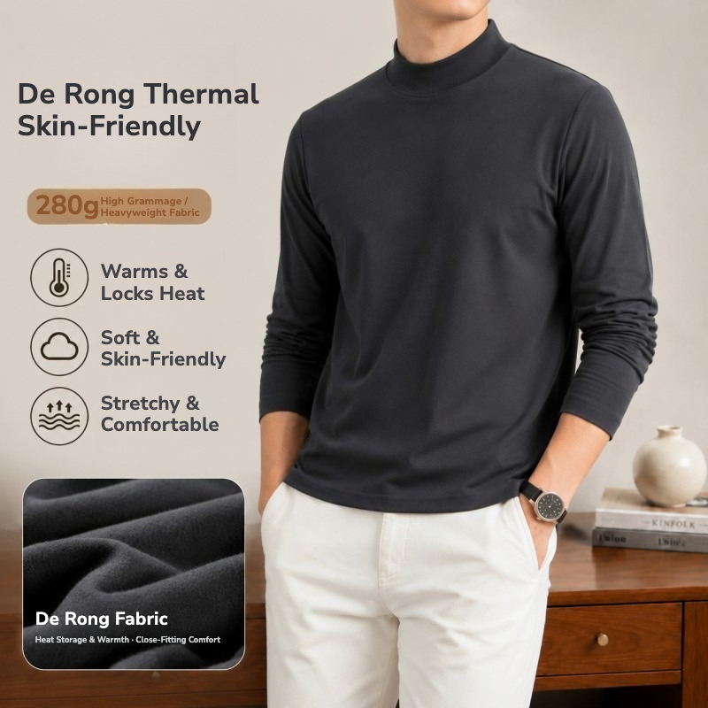 Men's 280g Double-Sided De Ron - Thermal Base Layer ulasan dan harga