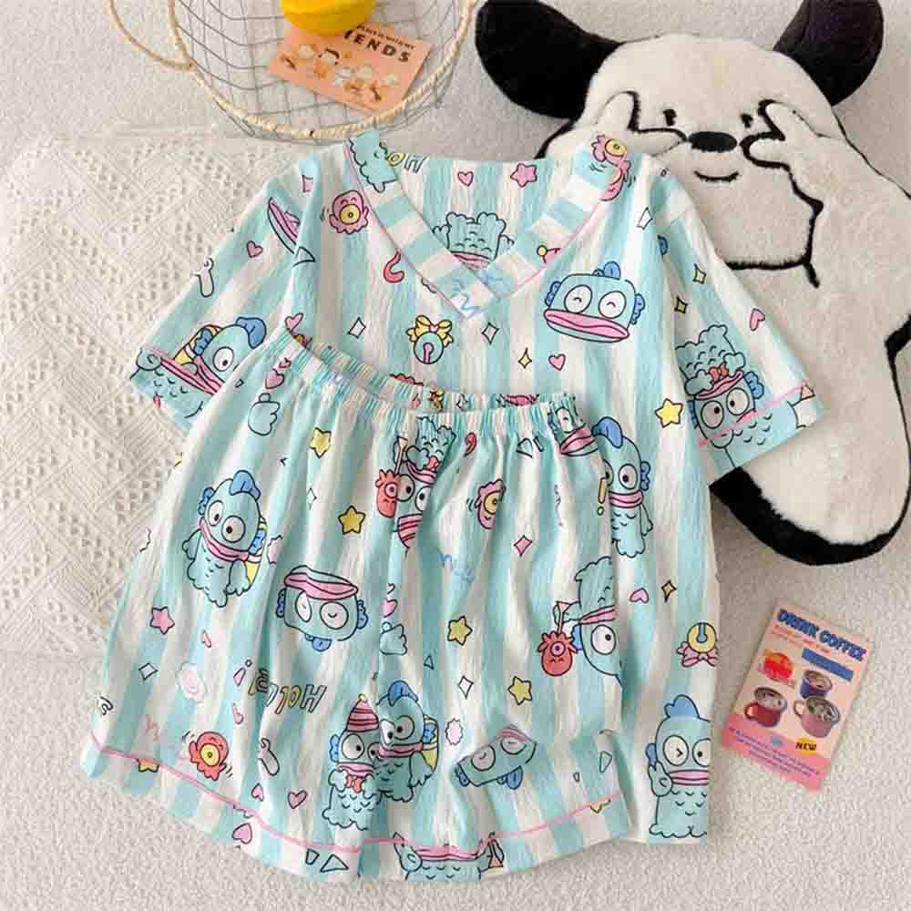 Sanrio Hangyodon Women's Pajam - Winter Clothing Items ulasan dan harga