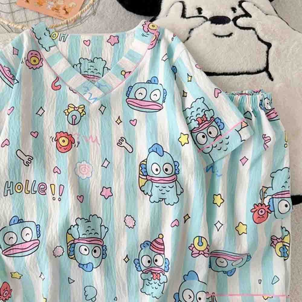 Sanrio Hangyodon Women's Pajam - Winter Clothing Items ulasan dan harga