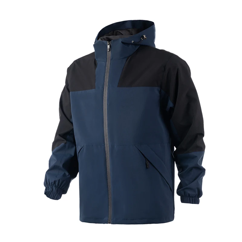 Men Jacket Hooded Windbreaker  - Windproof Jacket Softshell ulasan dan harga
