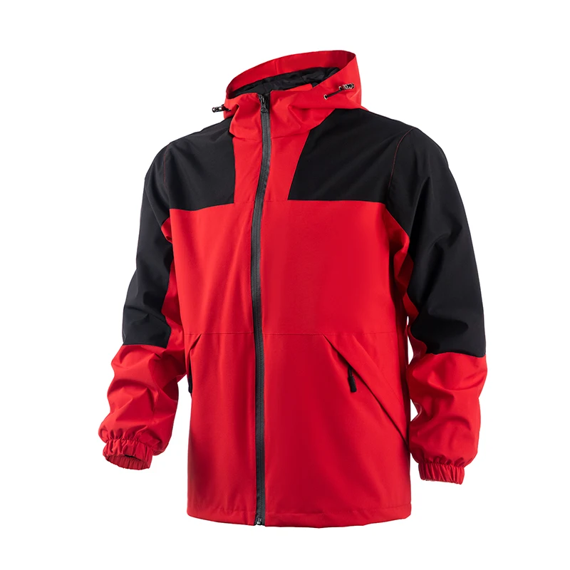 Men Jacket Hooded Windbreaker  - Windproof Jacket Softshell ulasan dan harga