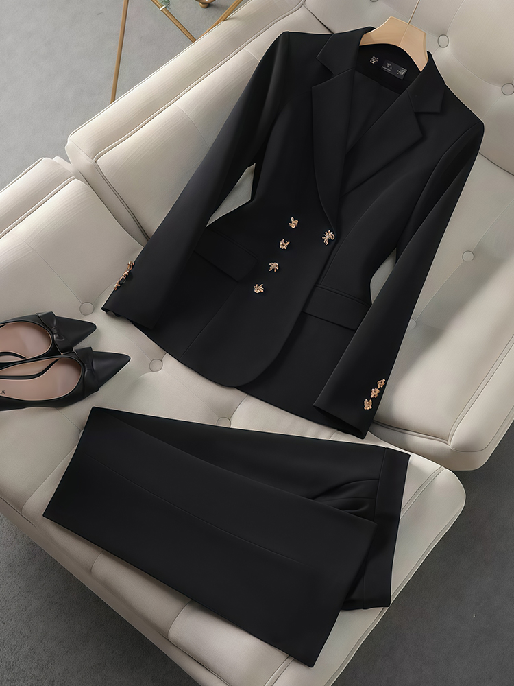 2Pcs Women's Temperament Set L - Winter Clothing Factory Outlet ulasan dan harga
