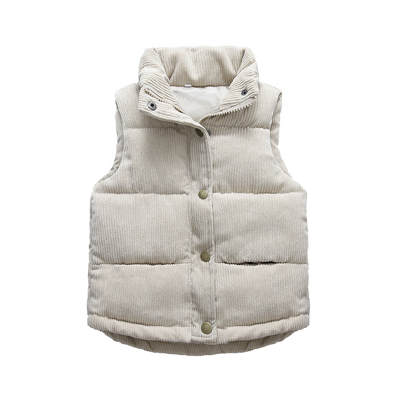 Kids Boys Girls Corduroy Vests - Winter Clothing For Boys ulasan dan harga