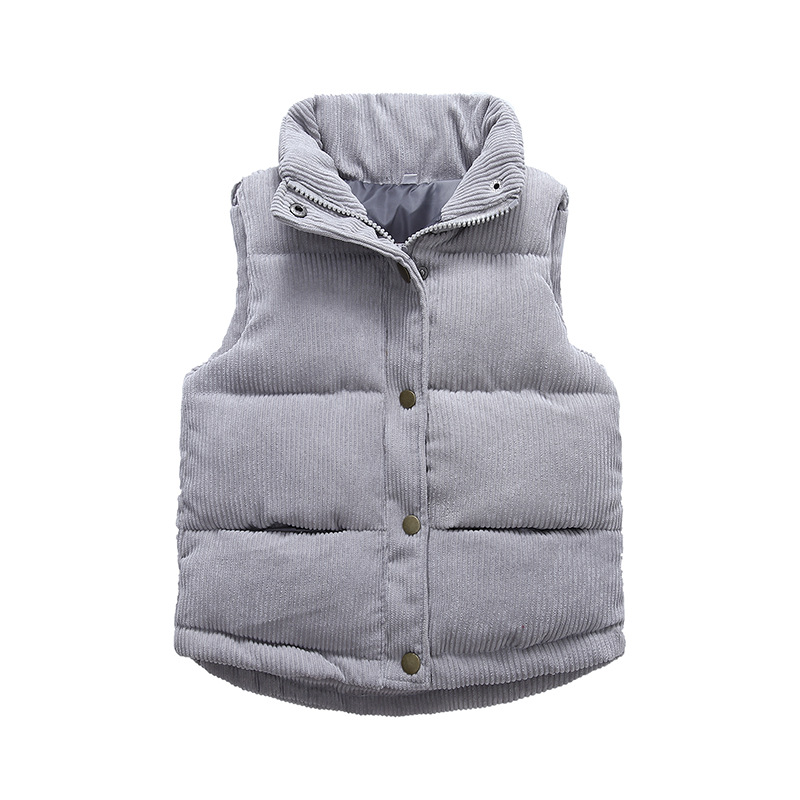 Kids Boys Girls Corduroy Vests - Winter Clothing For Boys ulasan dan harga