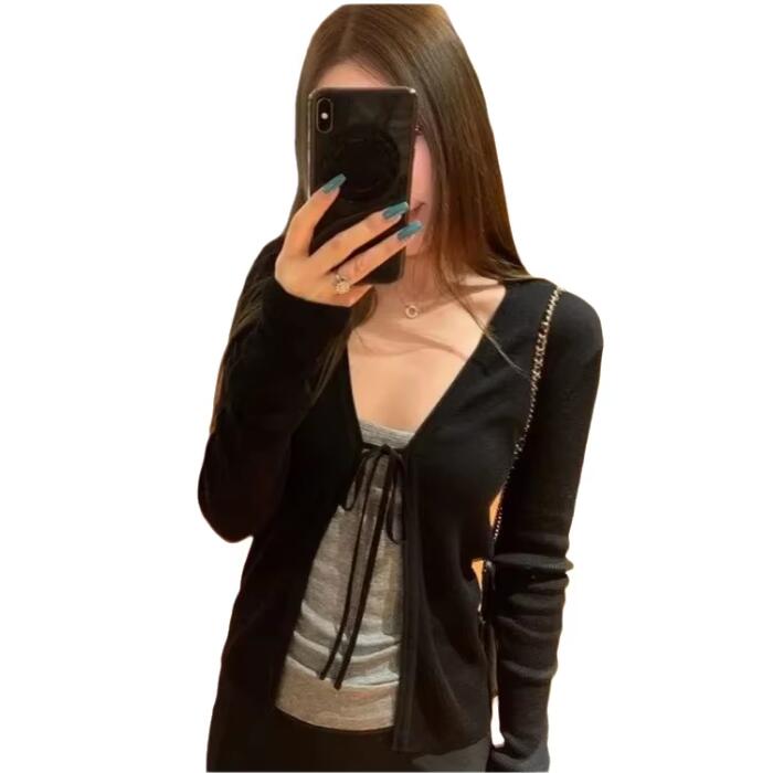 Women's Knitting Thin Long Sle - Winter Clothing Factory Outlet ulasan dan harga