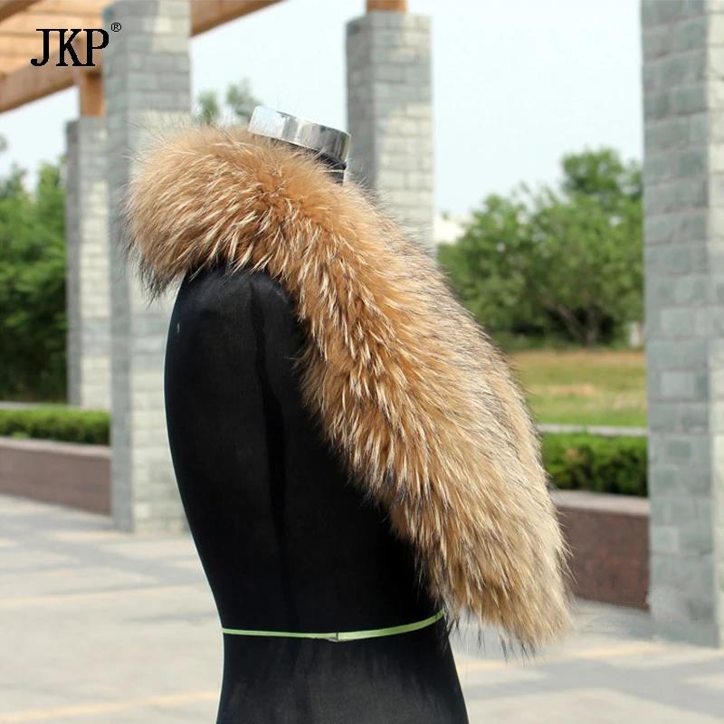 Natural Fur Collar Real raccoo - Winter Clothing Items ulasan dan harga
