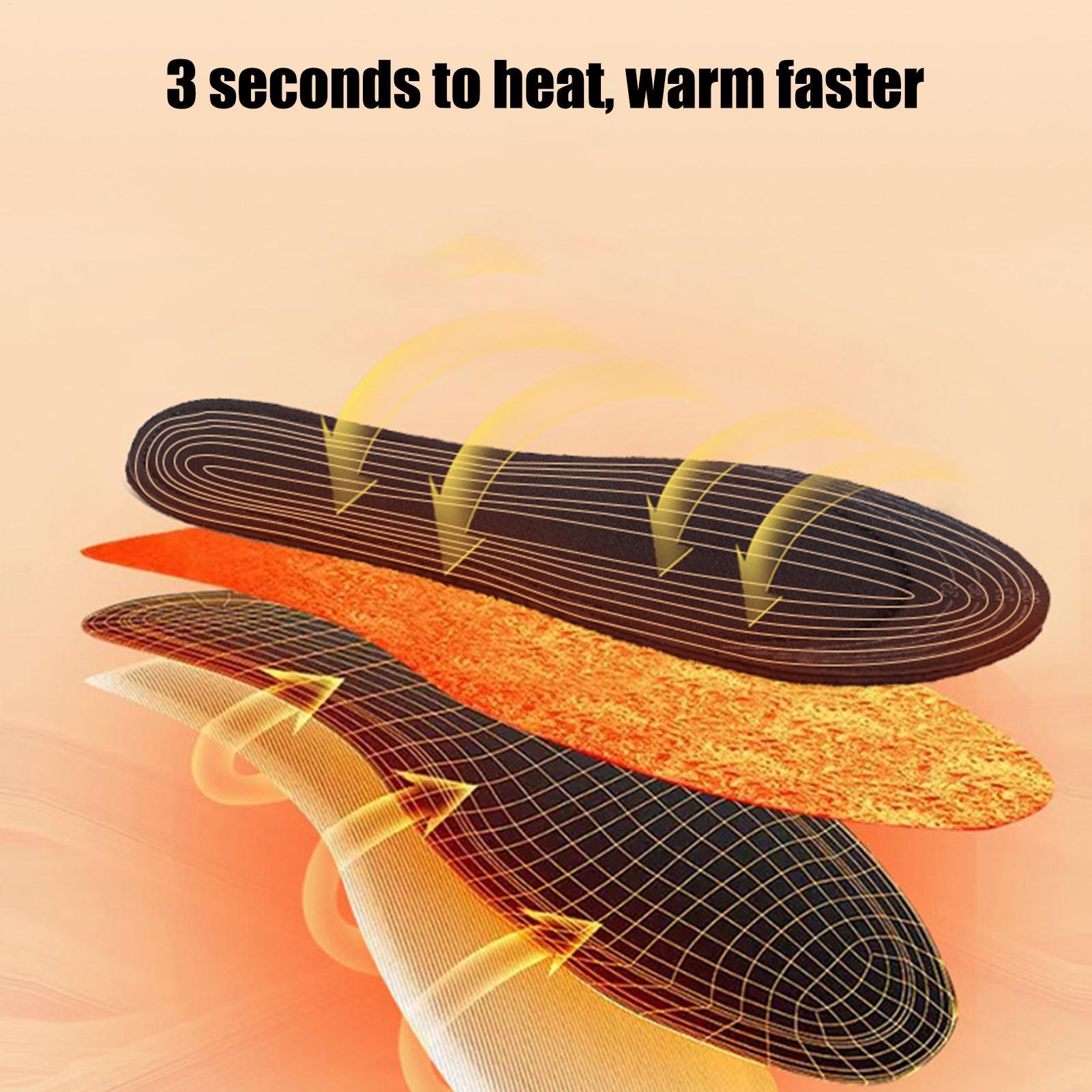 USB Heated Insoles Cuttable Th - Heated Insole Rechargeable ulasan dan harga
