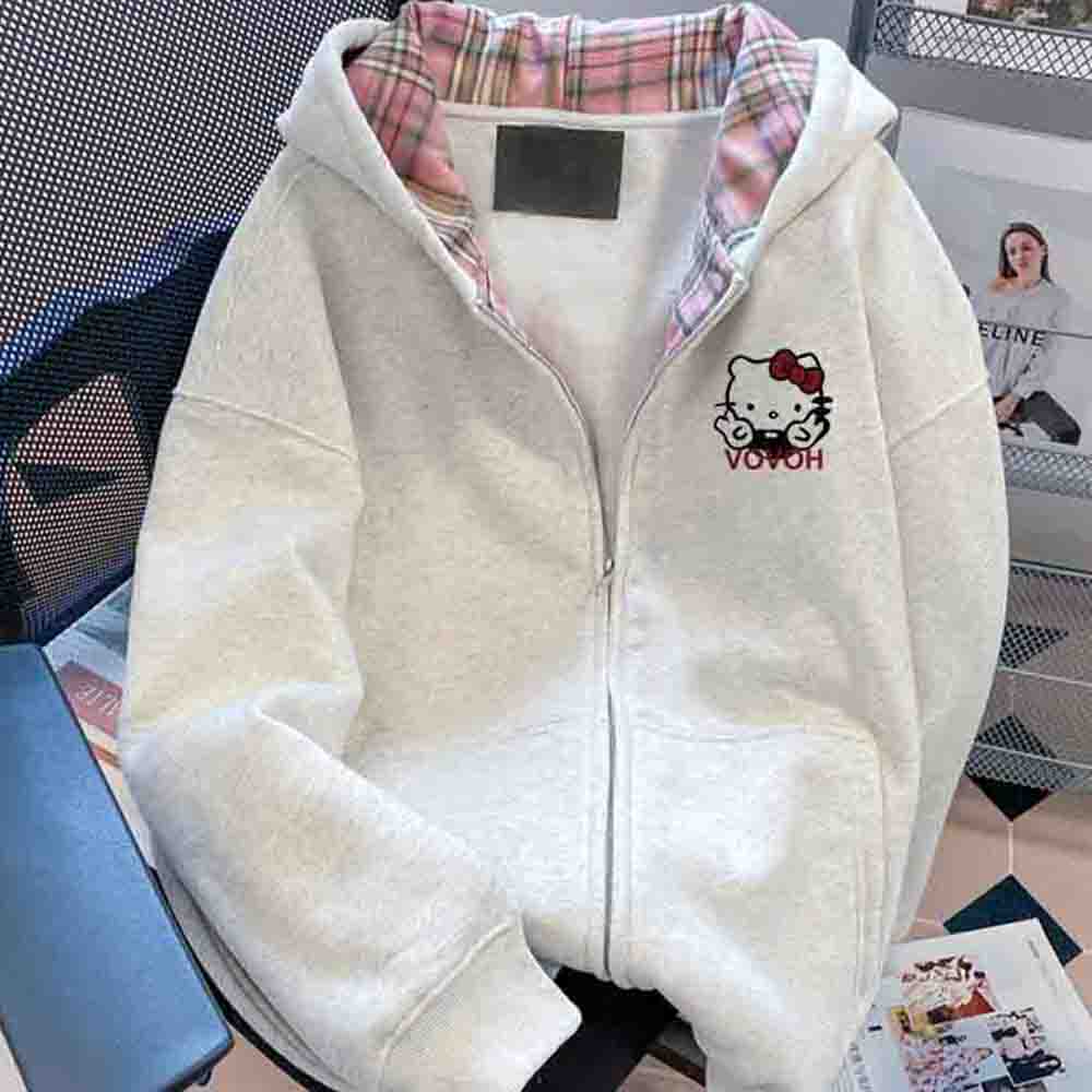 Hello Kitty Women's Hooded Swe - Winter Clothing For Woman ulasan dan harga