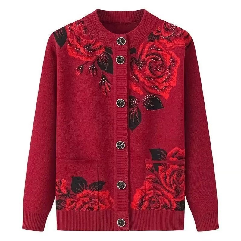 Autumn Winter Women Knitted Sw - Winter Clothing Factory Outlet ulasan dan harga