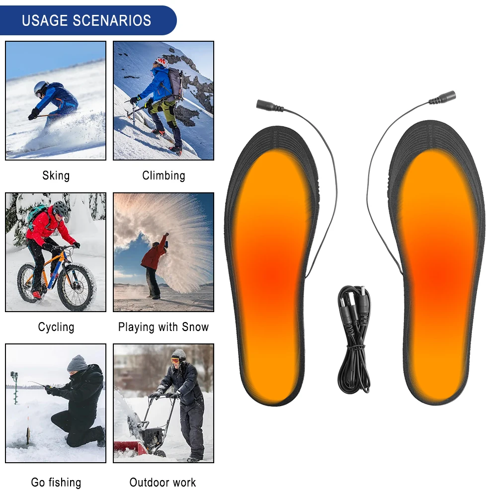 USB Rechargeable Heated Insole - Heated Insole Rechargeable ulasan dan harga