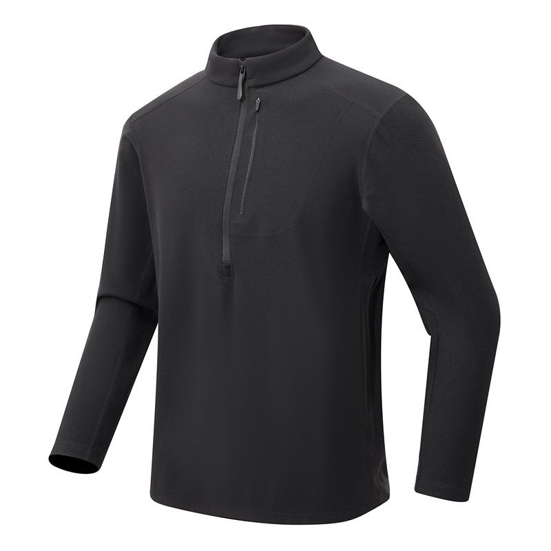 Men's Long Sleeve Fleece-lined - Winter Clothing Logos ulasan dan harga
