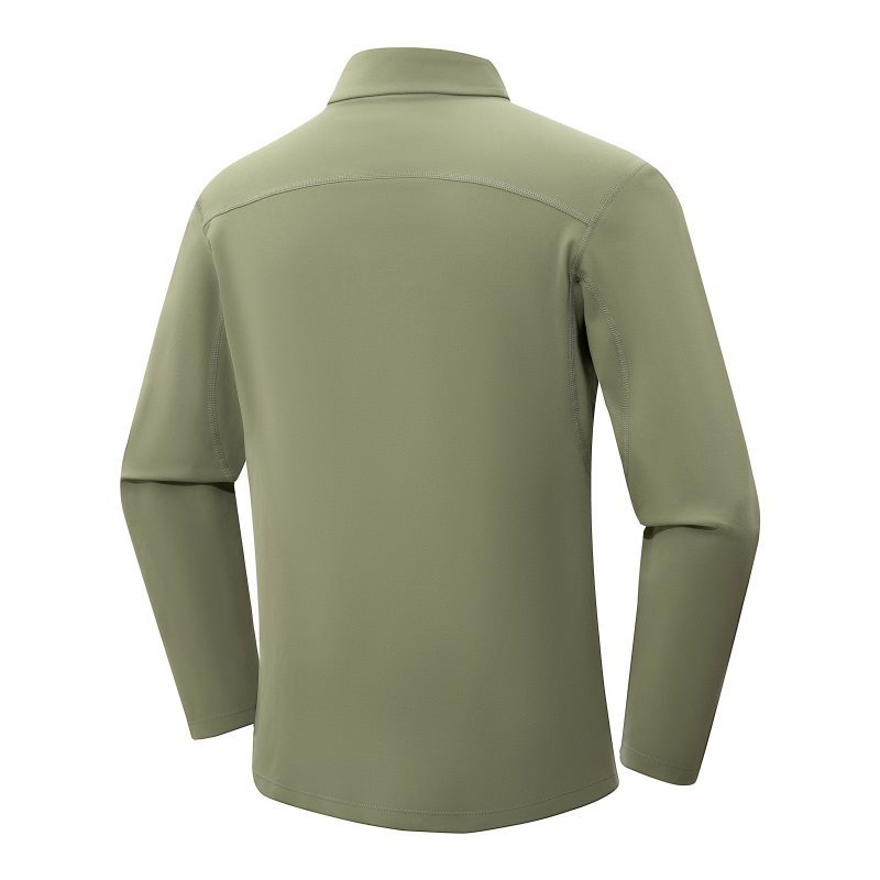 Men's Long Sleeve Fleece-lined - Winter Clothing Logos ulasan dan harga