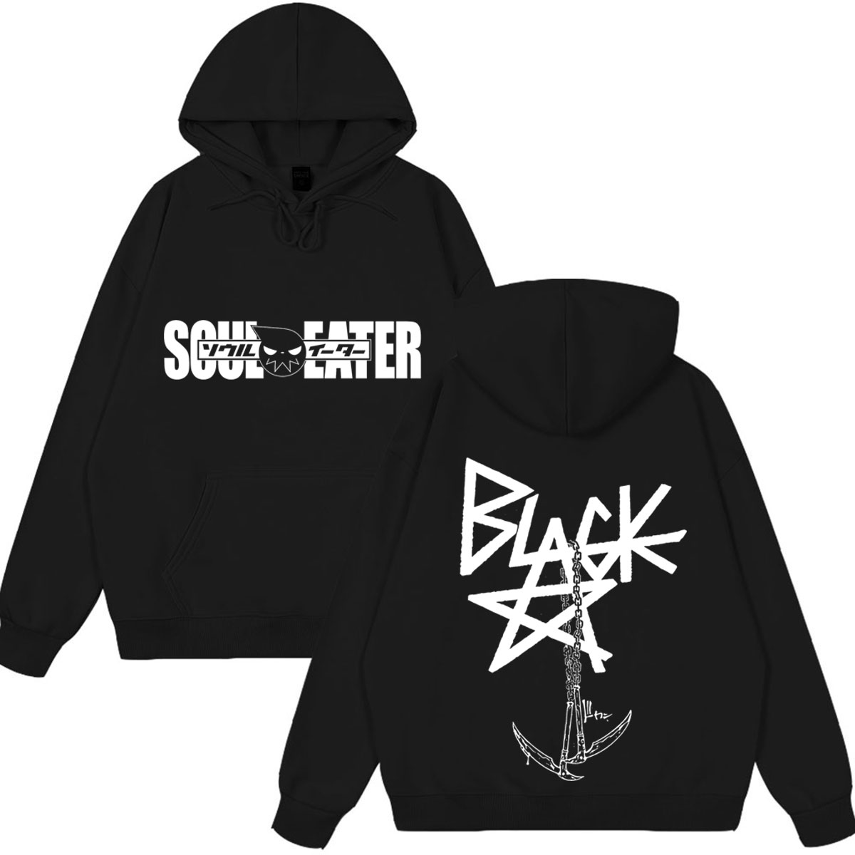 Japanese Anime Soul Eater Logo - Winter Clothing Logos ulasan dan harga