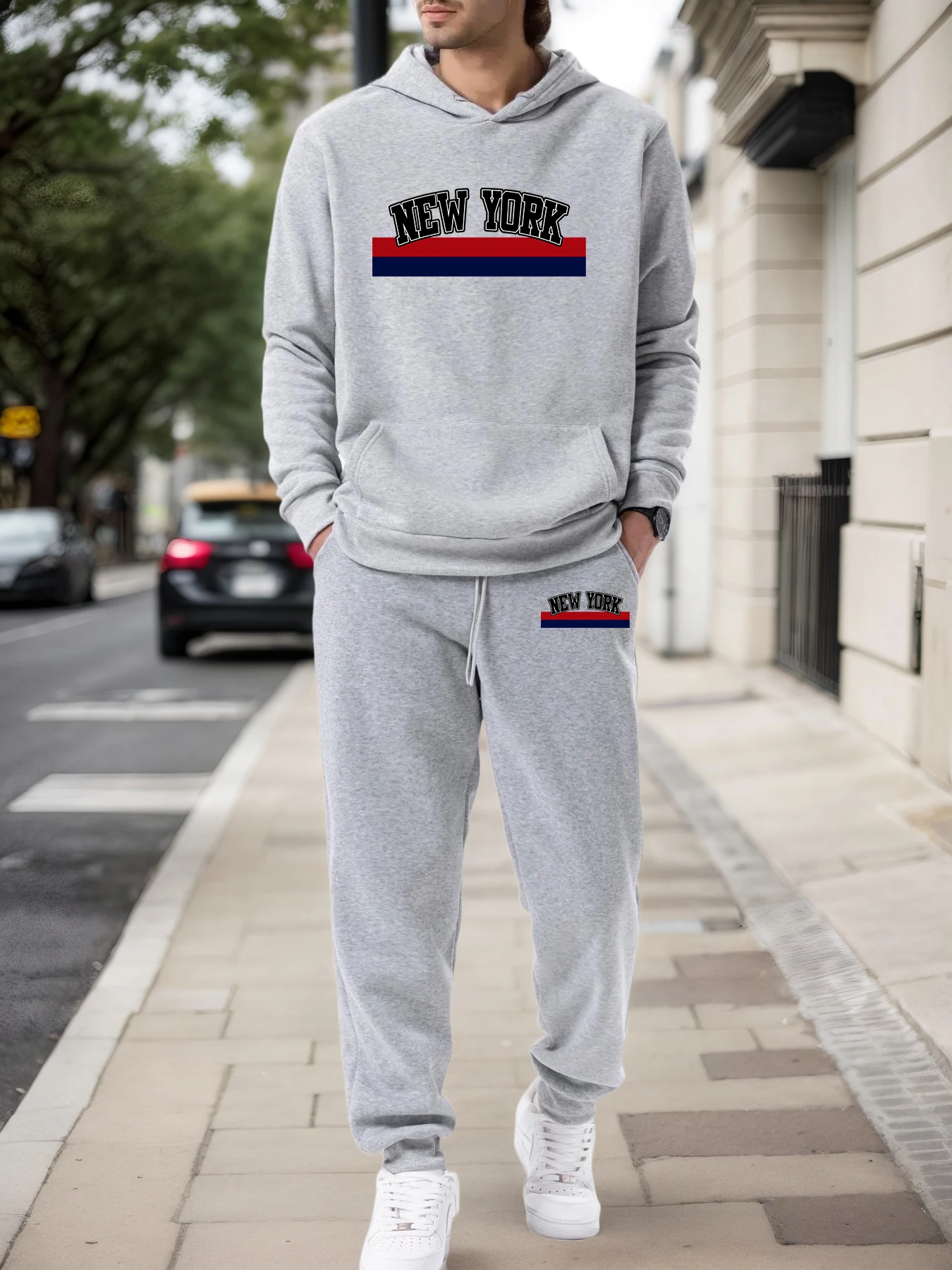 Hot Sales Men's Hoodies 2 Pcs  - Winter Clothing Outdoor ulasan dan harga
