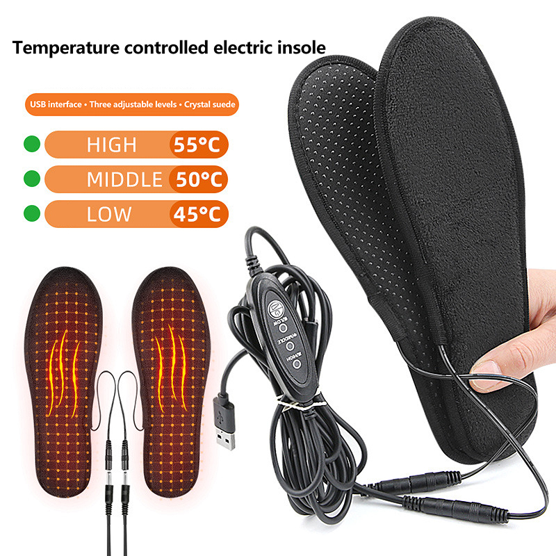 USB Rechargeable Heated Shoe I - Heated Insole Rechargeable ulasan dan harga
