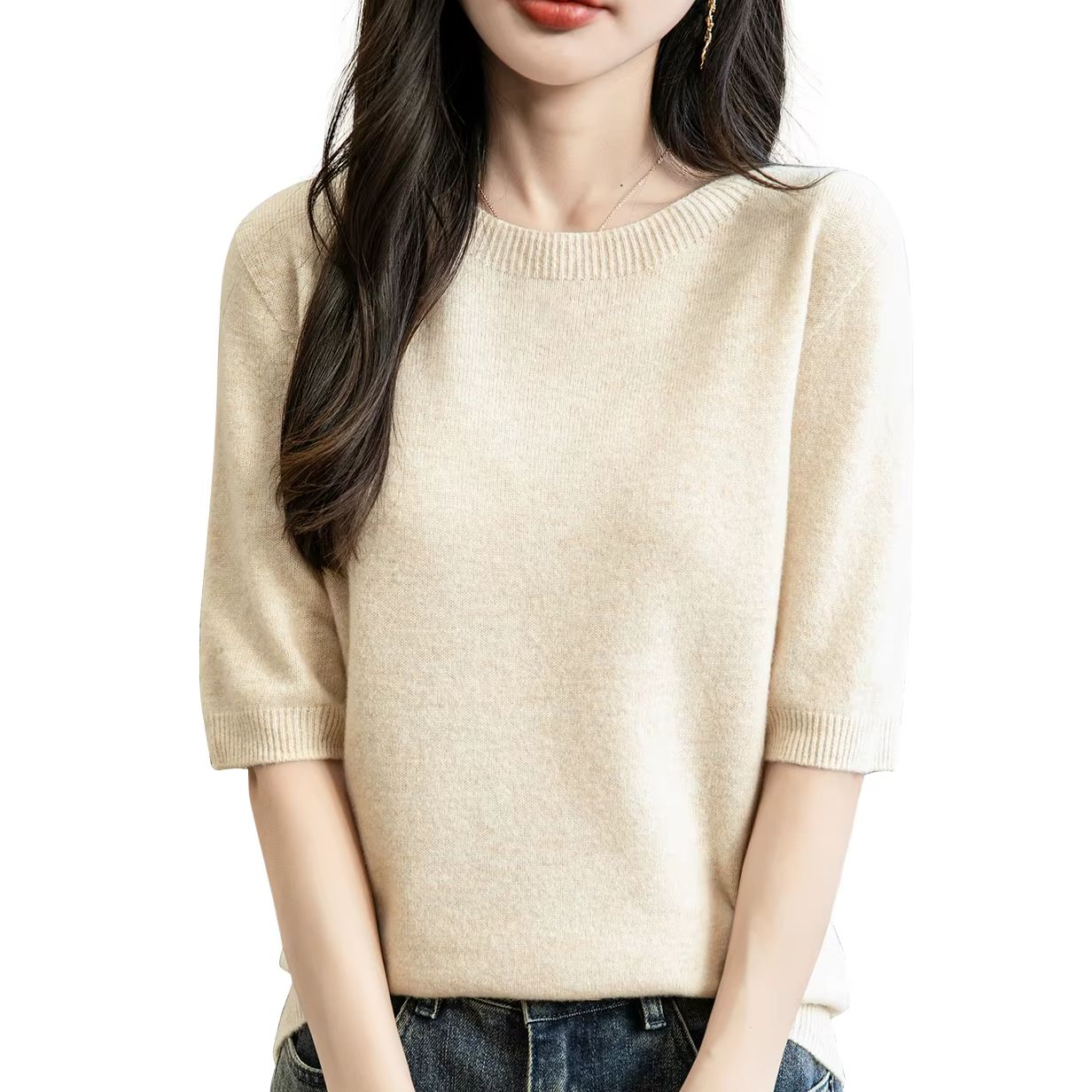 Women's Tops Clothes 100% Meri - Winter Clothing Factory Outlet ulasan dan harga