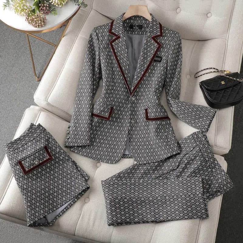 Women Elegant Office Pant Suit - Jack Winter Clothing ulasan dan harga