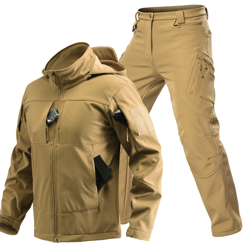 Autumn Winter Windproof Shark  - Windproof Jacket Softshell ulasan dan harga