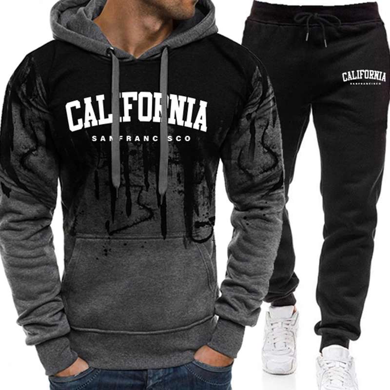 2026 Men's Tracksuit Casual Sp - Winter Clothing Outdoor ulasan dan harga