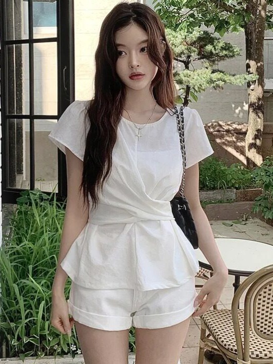 Fashionable Chic Waist-Cinchin - Winter Clothing For Woman ulasan dan harga