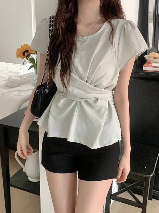 Fashionable Chic Waist-Cinchin - Winter Clothing For Woman ulasan dan harga