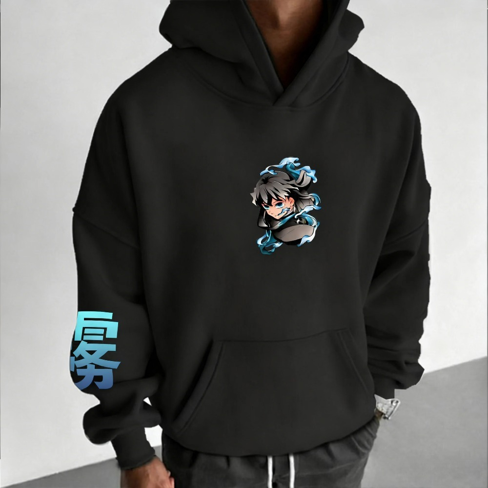 Demon Slayer Men's Hoodie Swea - Winter Clothing For Boys ulasan dan harga