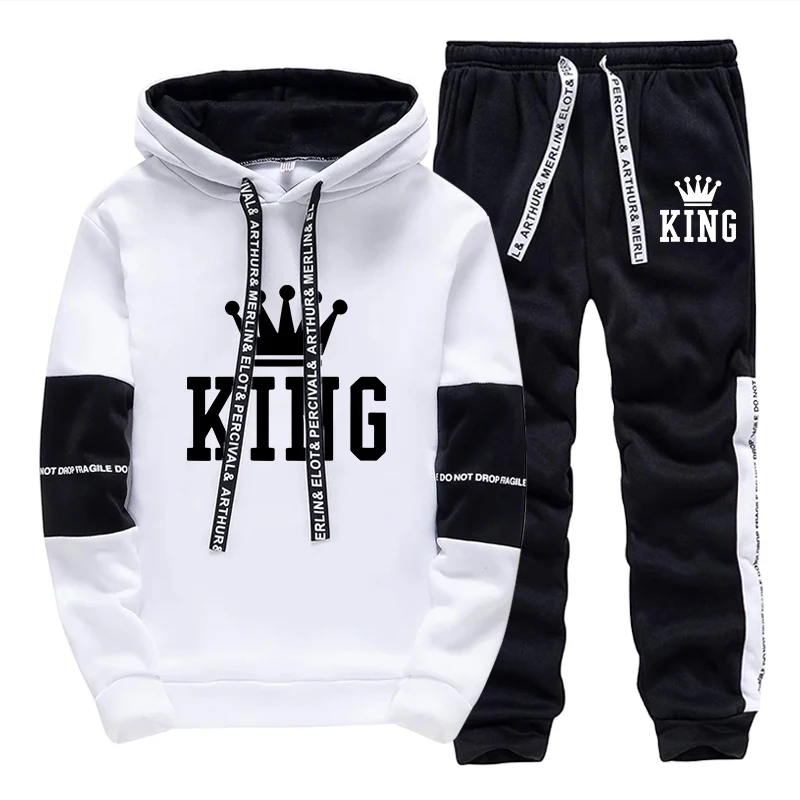 King Printing Tracksuit for Ma - Winter Clothing Outdoor ulasan dan harga